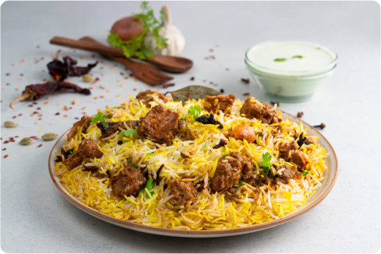 Goat (Mutton) Biryani